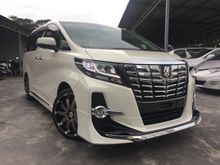 2015 Toyota Alphard 2.5SC MODELLISTA KIT (UNREG) CALL US FOR BEST PRICE