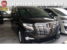 2015 Toyota Alphard 2.5 SA UNREG