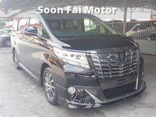 2015 Toyota Alphard 2.5 JBL-Premium Sound System Sun Roof-Moon Roof Pre-Crash Full Spec Unregistered