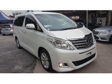 2013 Toyota Alphard 2.4 X 8 SEATER PUSH START JAPAN UNREG