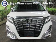 2015 Toyota Alphard 2.5 SC Package 7 Seater Mpv