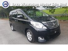 2014 Toyota Alphard 2.4 G 8 Seater Mpv