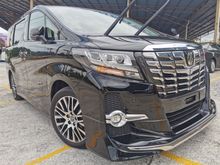 2015 Toyota Alphard 2.5 G S C Package MPV