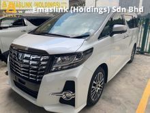 2015 Toyota Alphard 2.5SC FULLY LOADED JBL THEATER PILOT SUNROOF BOOT DOOR