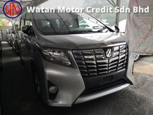 2015 Toyota Alphard 2.5 X 8 SEATS 360 CAM 2 POWER DOORS POWER BOOT JAPAN UNREG