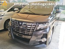 2016 Toyota Alphard 2.5 S SPEC 8 SEATER POWER BOOT 2 POWER DOOR 360 SURROUND CAMERA XENON HEADLAMPS 18 SPORT RIM FREE WARRANTY