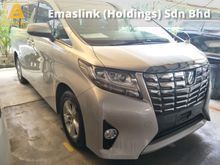 2015 Toyota Alphard 2.5 X SPEC 8 SEATER 1 POWER DOOR REVERSE CAMERA 16 SPORT RIM XENON HEADLAMPS FREE WARRANTY LOCAL AP