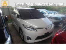 2012 Toyota Estima 2.4 A 8 SEATHER CAMERA TWO POWER DOOR 2012 UNREG