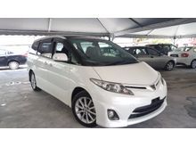 TOYOTA ESTIMA 2.4 AERAS 2012 UNREG 7 SEATER FOR SALES NOW,2 POWER DOOR,ALPINE ROOF MONITOR.SUNROOF,PANAROMIC ROOF