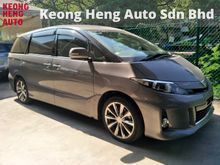 2014 Toyota Estima 2.4 AERAS G 2 POWER DOOR FRONT REAR CAMERA MULTI FUNCTION STEERING AUTO CRUISE CONTROL ADJUSTABLE SIDE MIRROR CLIMATE AIRCOND