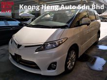 2012 Toyota Estima 2.4 AERAS G REAR FRONT CAMERA 2 POWER DOOR BLUETOOTH DVD PLAYER MULTI FUNCTION STEERING AUTO CRUISE CONTROL ADJUSTABLE SIDE MIRROR