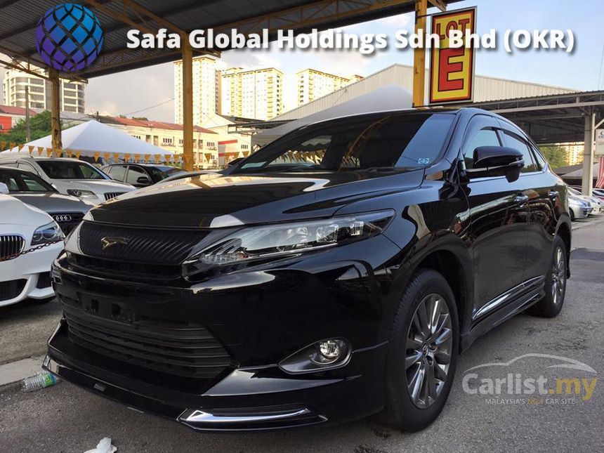 Toyota Harrier 2015 Elegance 2.0 in Kuala Lumpur Automatic SUV Black