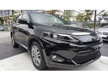 2016 Toyota Harrier 2.0 SUV PREMIUM PANORAMIC ROOF UNREG