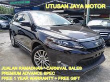 2014 Toyota Harrier Premium Advance 2.0cc (A) Black ** Leather Seat Power Boot ** Jualan Ramadhan ** Free 1 Year Warranty + Free Gift