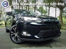 2015 Toyota Harrier PREMIUM ADVANCE with WARRANTY 2 TONE interior purple and SUNROOF JBL condition like NEW japan spec