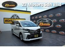 2015 Toyota Vellfire 2.5 Z (A) UNREG -- MUST VIEW --