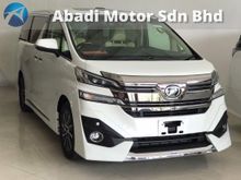 2016 Toyota Vellfire 3.5 Executive Lounge MPV - PRICE ARE INCLUSIVE OF GST (UNREG)