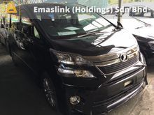 2013 Toyota Vellfire 2.4 Golden Eyes MPV power boat like new