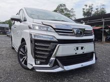 2018 Toyota Vellfire 2.5 MPV ZG 3LED 360CAM ALPINE PLAYER SUNDROOF MODELLISTA BODYKIT