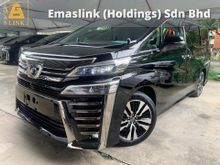 2019 Toyota Vellfire 2.5 ZG New Facelift Leather Pilot Seat 360 Surround Camera Android Twin Sunroof BSM DIM 9k Mil High Grade Car