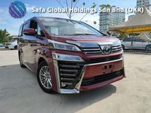 2018 Toyota Vellfire 2.5 Z SPEC,1K MILEAGE ORI,NEW CAR,TWO POWER DOOR,7 SEATER,DIM,2018 UNREG