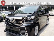 2016 TOYOTA VELLFIRE 2.5 ZA NEW MODEL UNREG