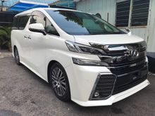 2016 Toyota Vellfire 2.5L ZG SPEC