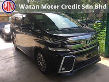 TOYOTA VELLFIRE 2.5 ZG FULL SPEC,PREMIUM SOUND SYSTEM,RADAR SYSTEM,ELECTRONIC MEMORY SEAT, 2016 JAPAN FREE GMR WARRANTY