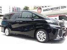 2016 Toyota Vellfire 2.5 ZA New Model Unregister 1.88 Interest Rate