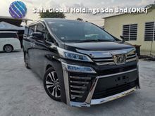 2018 Toyota Vellfire 2.5 ZG FULL LEATHER/3 EYE LED/PRE CRASH UNREG(OFFER)