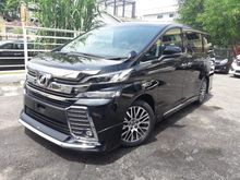 2016 Toyota Vellfire 2.5 ZG
