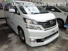 2013 TOYOTA VELLFIRE 3.5 VL UNREG 13 - FULL SPEC - HOME THEATER 18 SPEAKER - SURROUND CAMERA - MODELISTA -