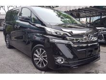 2015 Toyota Vellfire 2.5 V Spec Power Boot 2 Power Door Memory Seat Unregister for sale.