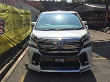 ORI YEAR MADE 2015 Toyota Vellfire 2.5 ZG MODELLISTA SEMI LEATHER UNREG