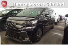 2015 Toyota Vellfire 2.5 ZG Sunroof
