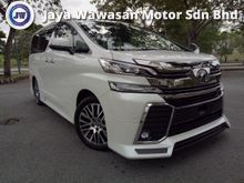 TOYOTA VELLFIRE ZG RAYA PROMO TRD BODYKIT UNREG RAYA SALES CARNIVAL
