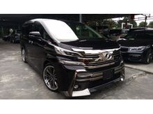 2015 Toyota Vellfire 3.5 ZAG EDITION