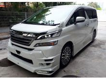 2015 Toyota Vellfire 3.5 ZA-G ZAG JBL Theater TRD Incl GST