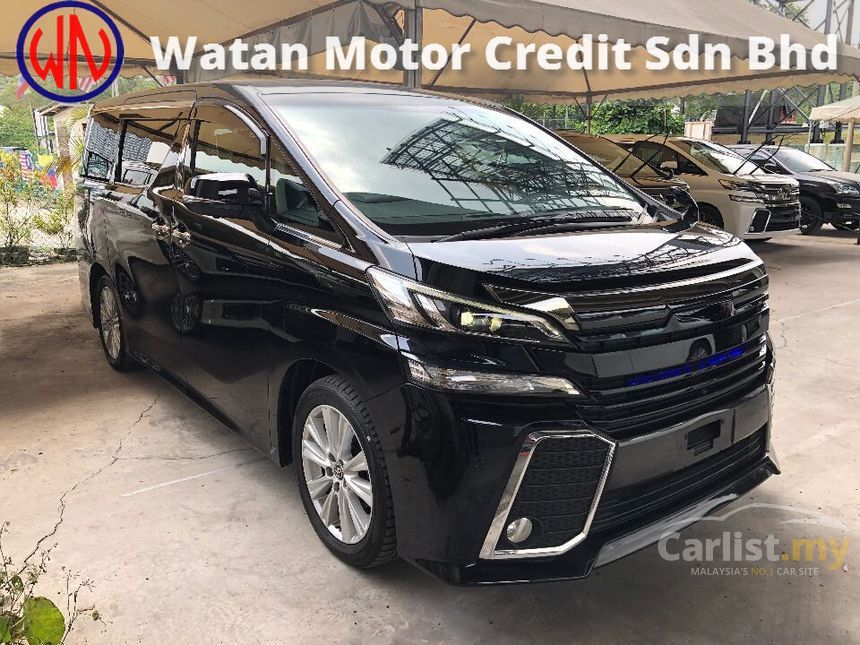 Toyota Vellfire 2016 Z A Edition 2 5 In Kuala Lumpur Automatic Mpv Black For Rm 198 000 7048998 Carlist My