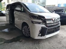 2015 Toyota Vellfire 2.5 Z A Edition MPV / 2 PWR DOORS / READY STOCK NO NEED WAIT