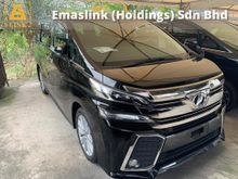2015 Toyota Vellfire 2.5 ZA JBL SOUND SYSTEM HOMETHEATER POWER BOOT PRECRASH WARNING