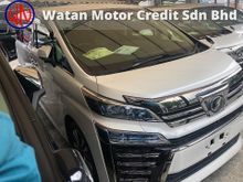 2018 Toyota Vellfire 2.5 ZG Edition Grade 4.5 Original New Facelift 360 Camera Full Leather Pilot Memory Seat Pre Crash Lane Departure Assist Unreg
