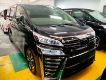 2018 Toyota Vellfire 2.5 ZG Edition MPV**FREE 5 YEAR WARRANTY*TAX DUTY HOLIDAY TILL 31 DEC 2020*NEW STOCK CLEARANCE OFFER*GRAB YOUR DREAM CAR TODAY*