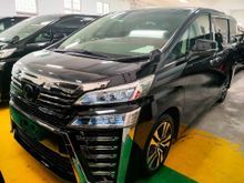 2018 Toyota Vellfire 2.5 Z G Edition MPV***FREE 5 YEAR WARRANTY**TAX DUTY HOLIDAY TILL 31 DEC 2020*NEW STOCK CLEARANCE OFFER*GRAB YOUR DREAM CAR TODAY