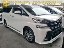 2015 Toyota Vellfire 2.5 ZG FULL SPEC ORIGINAL 360 SURROUND CAMERA JBL SYSTEM PRE CRASH STOP SYSTEM SUNROOF POWER BOOT FREE WARRANTY