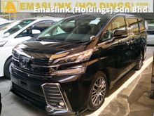 2016 Toyota Vellfire 2.5 ZG ALPINE DVD PLAYER WITH REAR ALPINE MONITOR SUNROOF MOONROOF 360 SURROUND CAMERA FREE WARRANTY