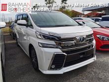 2016 Toyota Vellfire 2.5 Z G Edition (A) -UNREG-