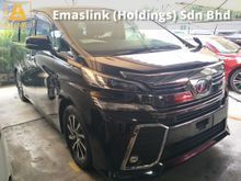 2015 Toyota Vellfire 2.5 ZG ALPINE DVD WITH REAR ALPINE MONITOR 360 SURROUND CAMERA PRE CRASH STOP SYSTEM POWER BOOT POWER DOOR FREE WARRANTY LOCAL AP