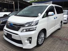 2012 Toyota Vellfire 3.5 HOME THEATRE,PILOT SEAT FULL SPEC * SEPTEMBER MASSIVE DISCOUNT * GENUINE TRUSTED DEALER * CALL NOW FOR GET BETTER DEAL *