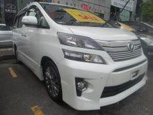 Hari Merdeka promotion Toyota Vellfire 2.4 (A) Golden Eye 2014 unreg Call For Best Offer